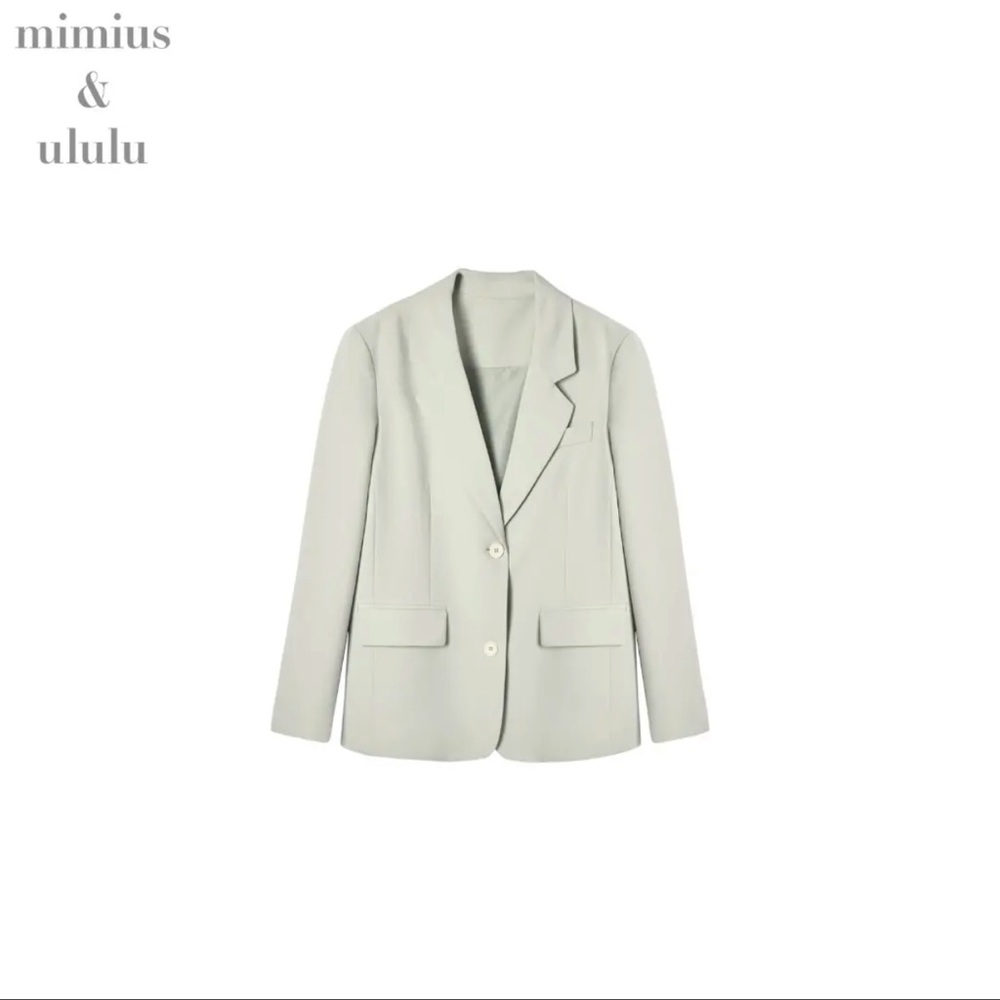 Minty Oversized Blazer
